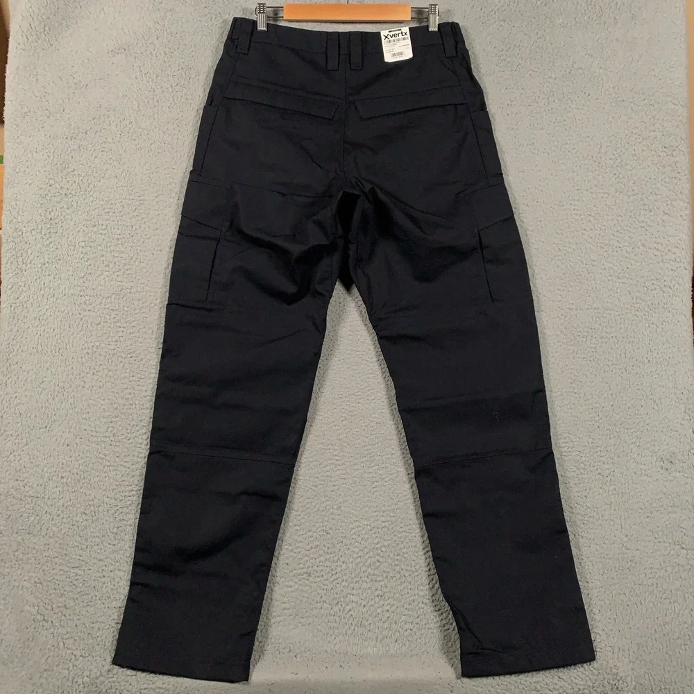 Vertx Phantom Tactical Pants Mens 34x34 Navy Blue Ripstop Cargo Utility Outdoor